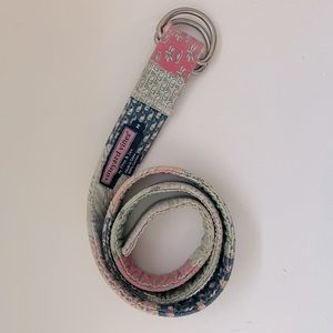 Vineyard Vines Canvas D-Ring Belt